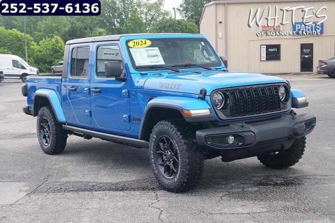 new 2024 jeep gladiator willys 4x4