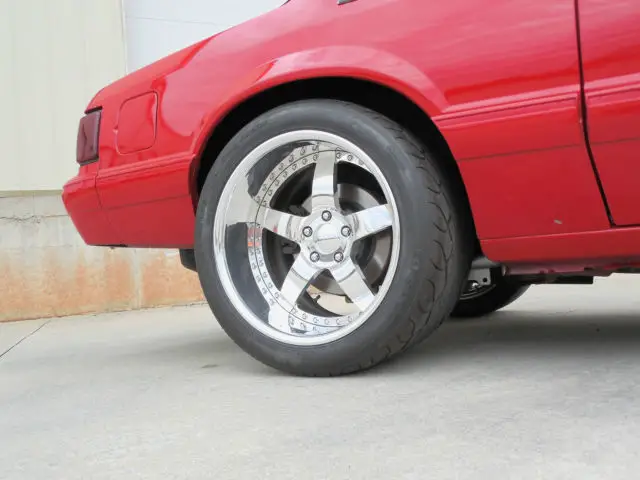 1990 ford mustang coupe, mini tubbed, true forged