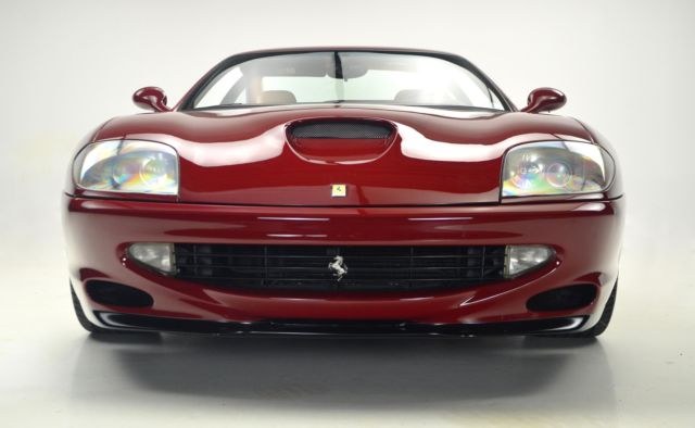 1990 ferrari 550 maranello rosso barchetta tan maintained properly and drives su