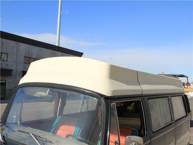 vw van bus westy westfalia camper runs & drives clear title non salvage project