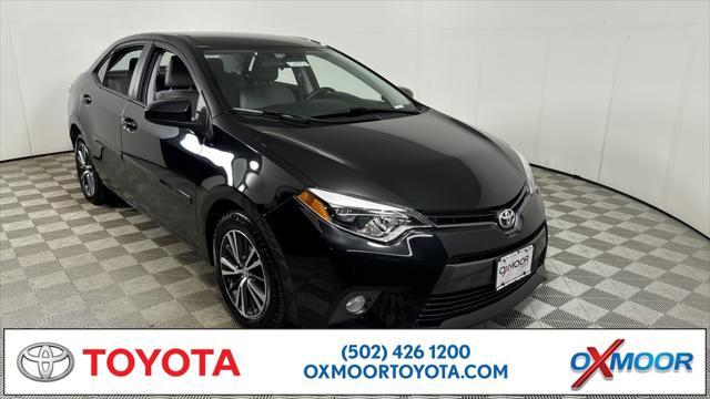 2016 toyota corolla le plus