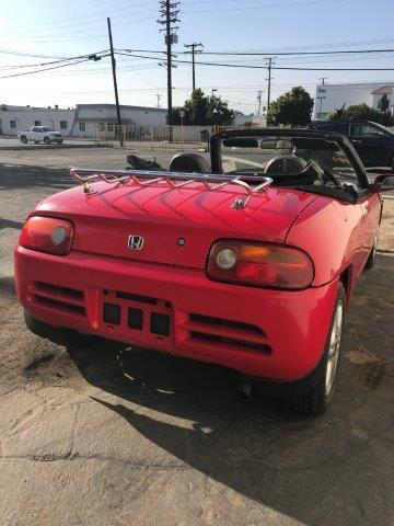 1991 honda beat, red with 44,000 miles