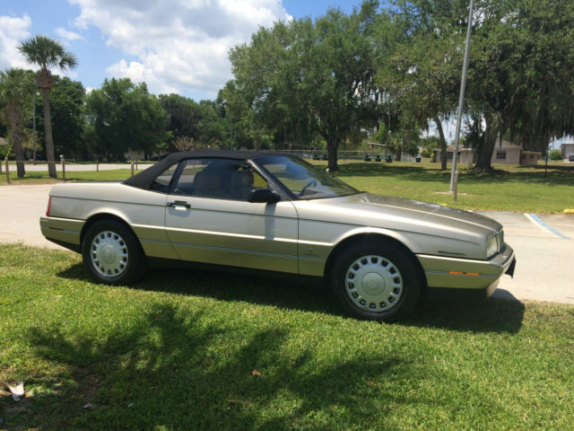 1993 cadillac allante convertible gold key edition