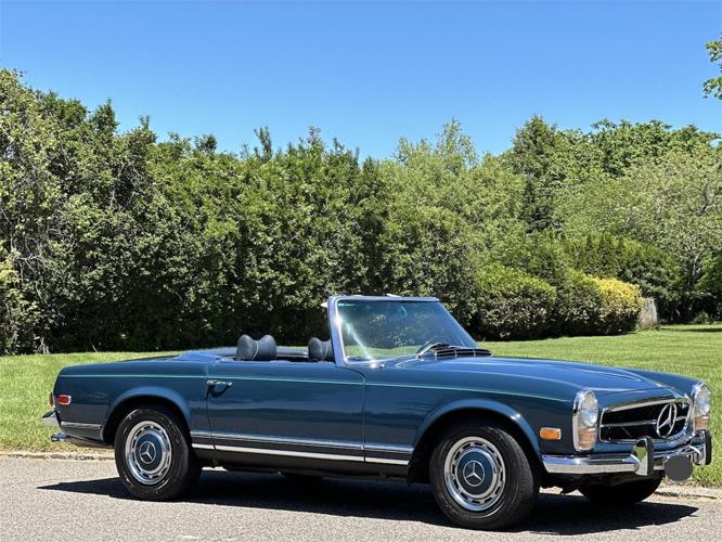 1969 mercedes-benz 280sl in southampton, new york
