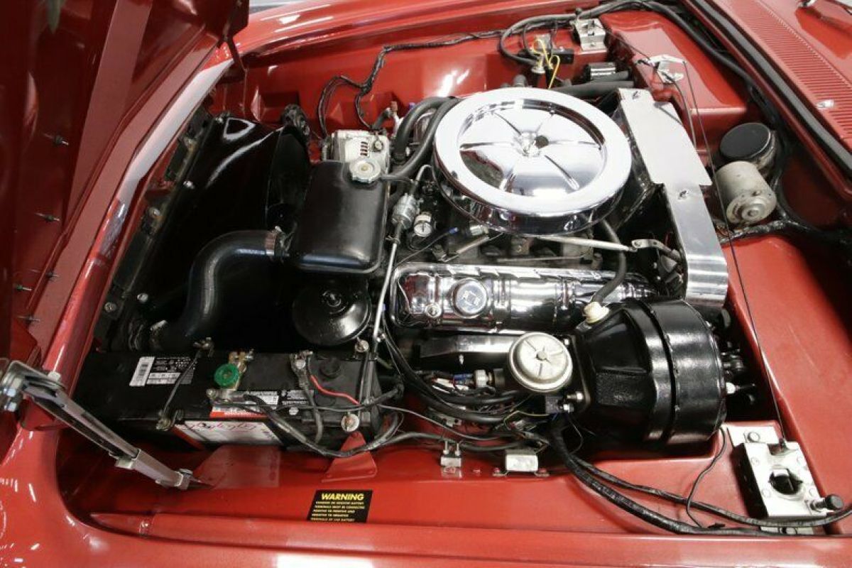barth stude v8 auto classic vintage collector edelbrock red black restored recei