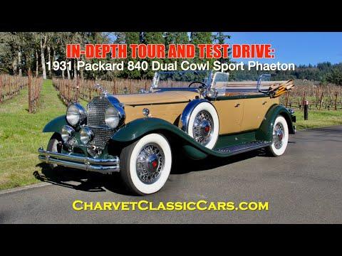 1931 packard sports phaeton in newberg, oregon