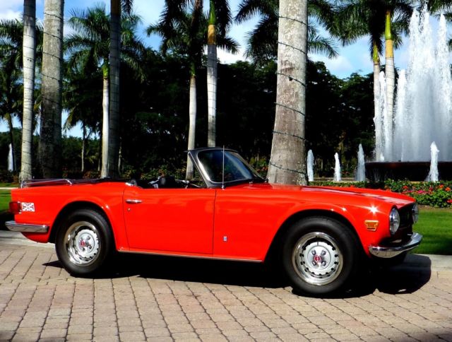 1973 triumph tr-6 fully restored was $27,995 now $25,000.00 bought another car