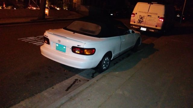 vintage 1992 celica gt convertible-one owner all service records drive anywhere!