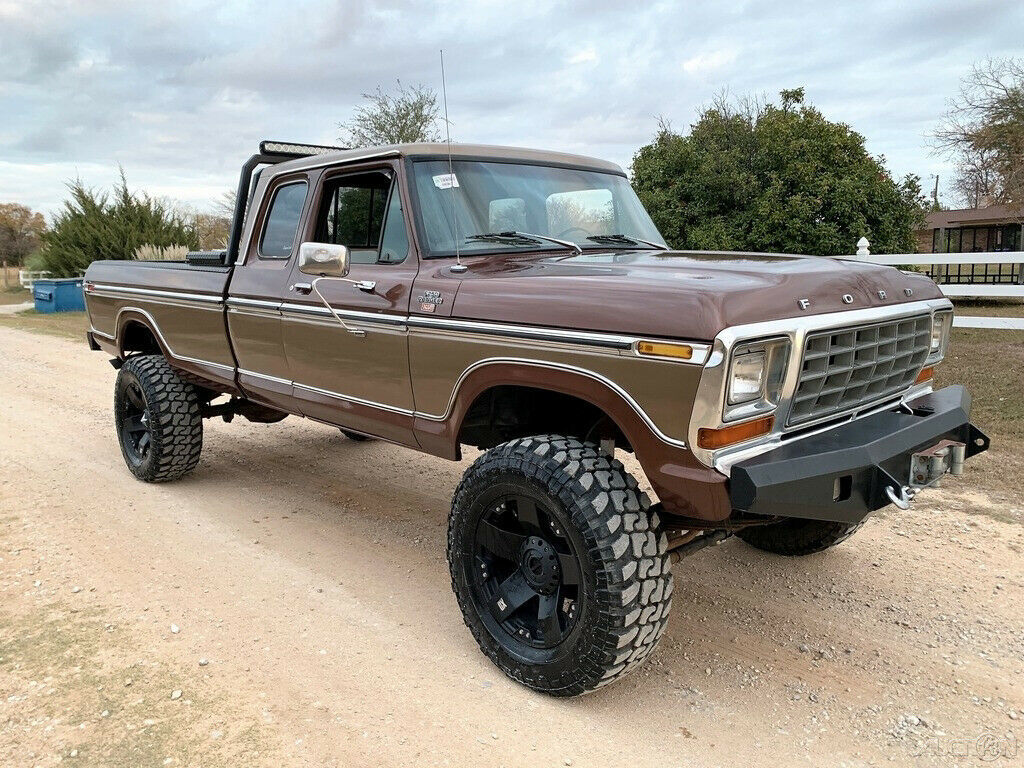 1979 ford f-250 super cab xlt 4wd pickup truck, no reserve