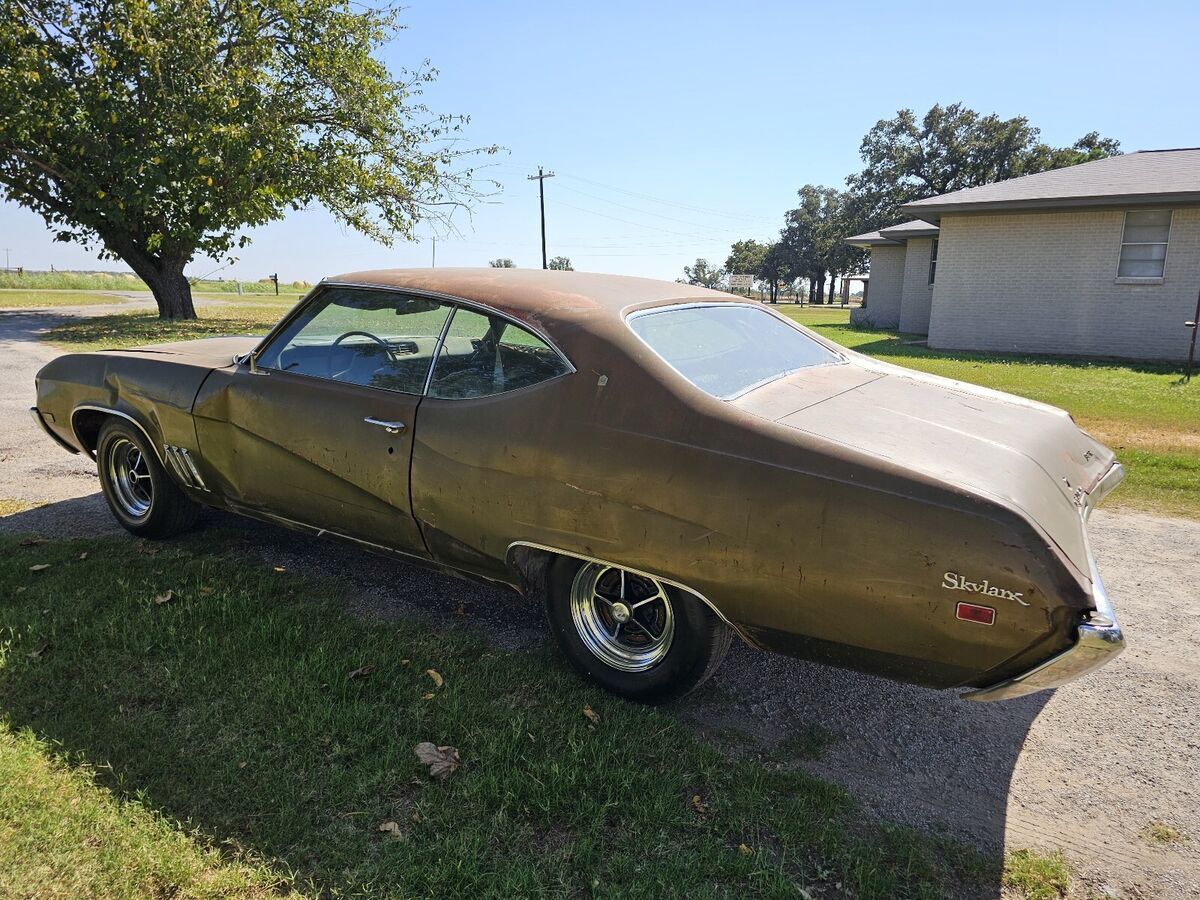 1969 buick skylark coupe brown
