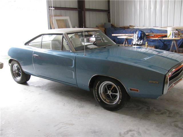 1970 dodge charger 82,932 miles eb3 blue 426 hemi manual
