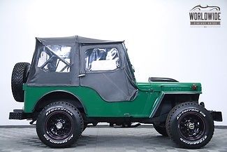 1948 jeep willys cj2a. restored 4x4. full soft top. show or go