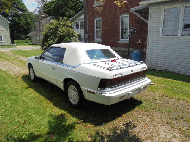 chrysler lebaron gt convertible