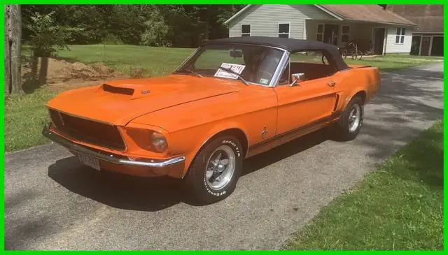 1967 ford mustang convertible,302 '97 h.o. block 8-cylinder,3-speed automatic