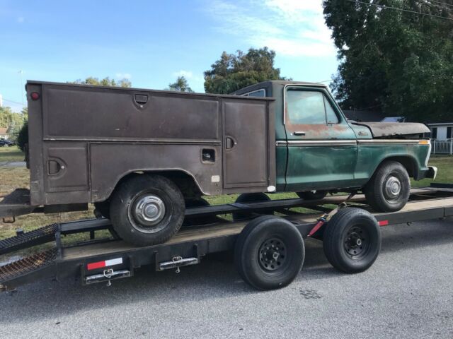 1977 ford f250 ranger project big block v8 7.4 auto no tittle can deliver