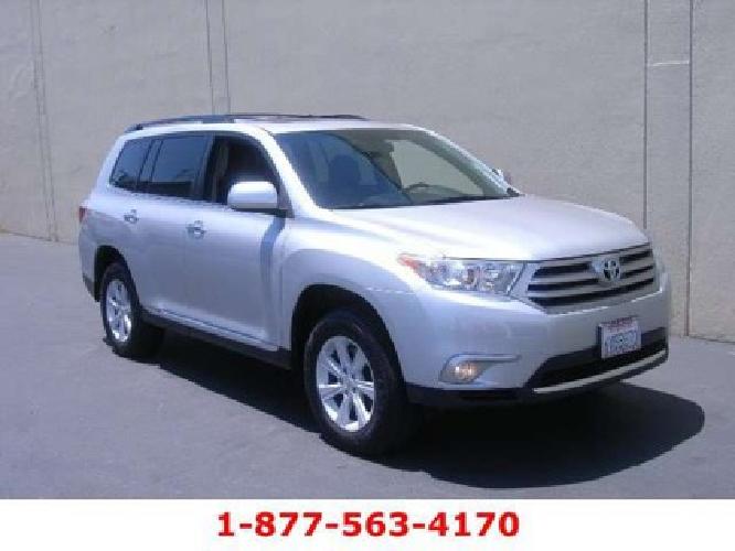 2012 toyota highlander se v6 awd..one owner..certified in san rafael, ca