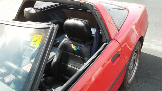 c4 1989 chevrolet corvette base 5.7l