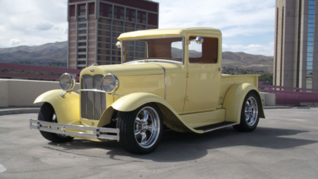 yellow ford model a with 2,105 miles available now!