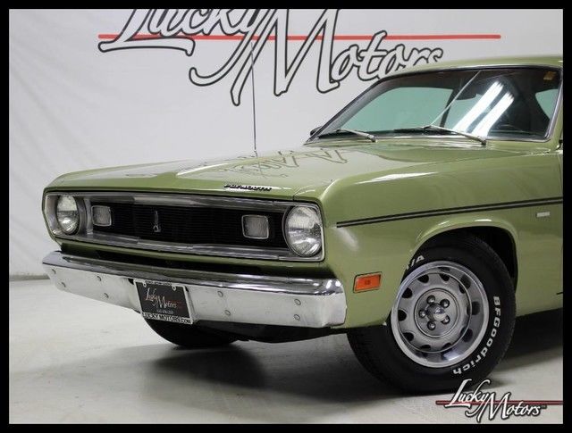 1970 plymouth duster 78700 miles green coupe 318 cubic inch manual