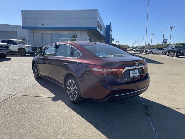 2018 toyota avalon hybrid