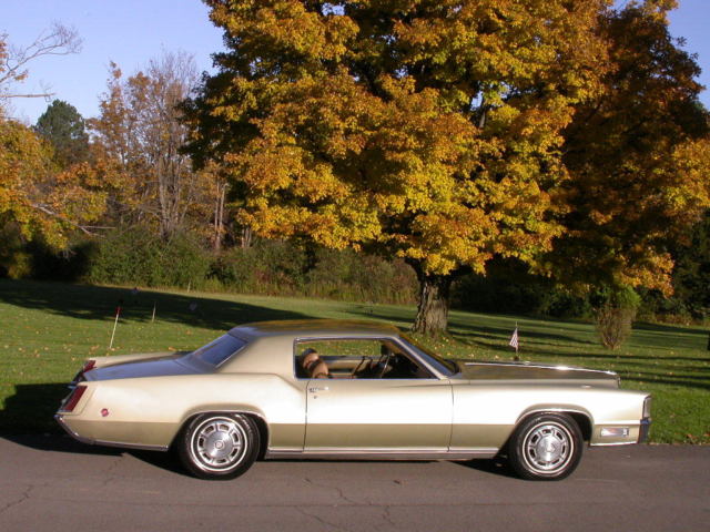 1968 cadillac eldorado in baroque gold with 41,000 original miles !!!!!!