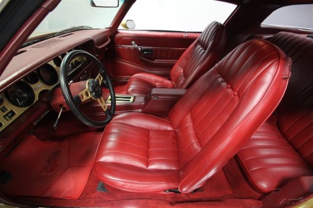 ws4 gold red restoration bucket seats 1979 trans am used automatic