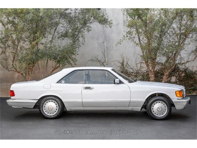 1989 mercedes-benz 560sec in beverly hills, california