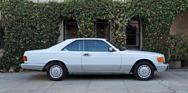 1989 mercedes-benz 560sec - 63k original miles, gorgeous two owner example