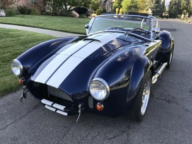 1965 blue backdraft cobra 5 speed manual roadster only 1200 miles