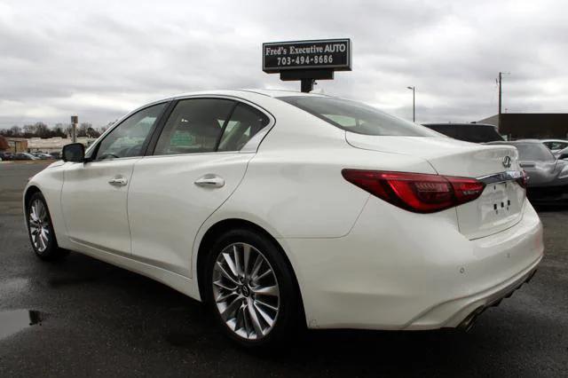 2021 infiniti q50 3.0t luxe