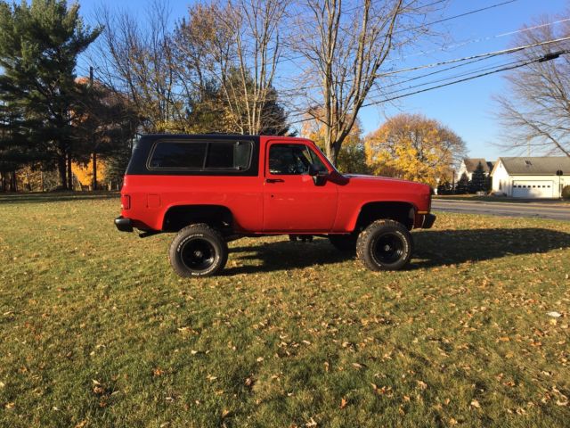 1986 chevy k5 blazer - just completed!