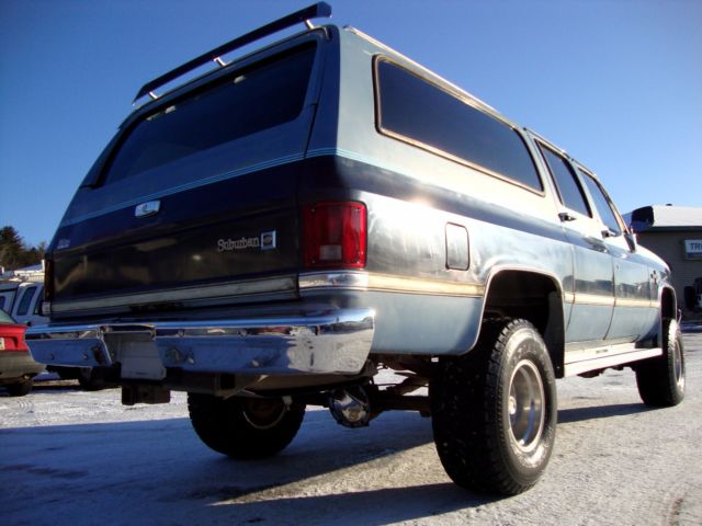 1984 chevrolet suburban k10 silverado