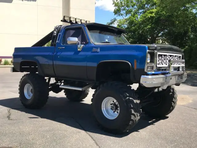 1978 gmc ck/1500 sierra grande monster truck no reserve !!!