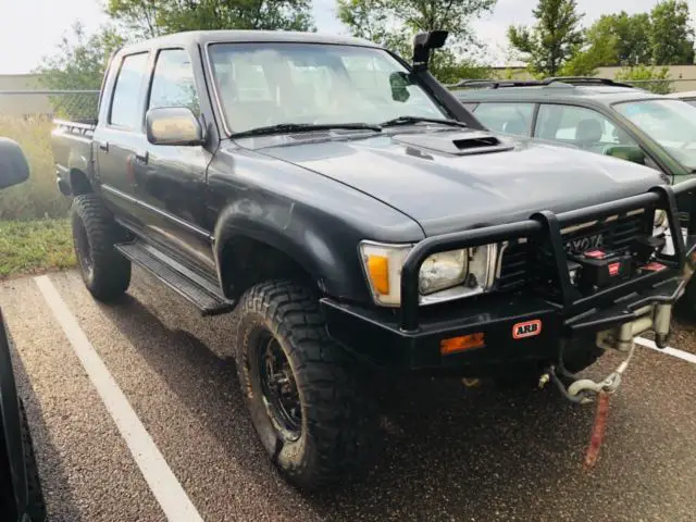 1989 toyota hilux turbo diesel ln106 solid axle double cab lhd import