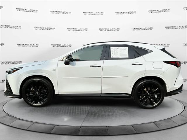 2023 lexus nx 350 f sport handling