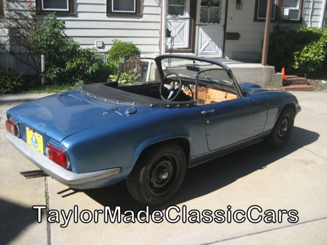 1969 lotus elan s4 type 45 dhc running project