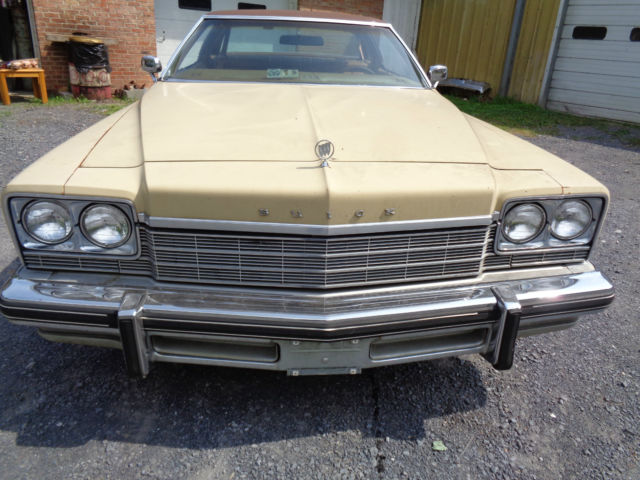 1975 buick lesabra custom , 455 big block , with 54,000 original miles