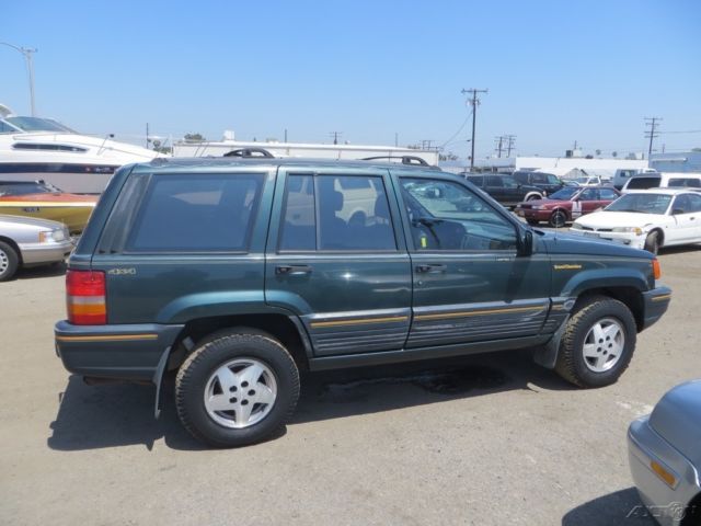 c 1993 jeep grand cherokee limited used 5.2l v8 16v automatic suv no reserve