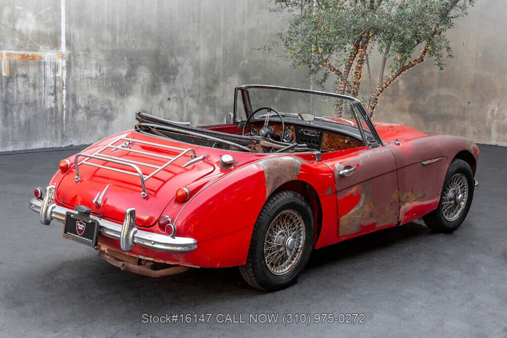 1967 austin healey 3000 convertible sports car