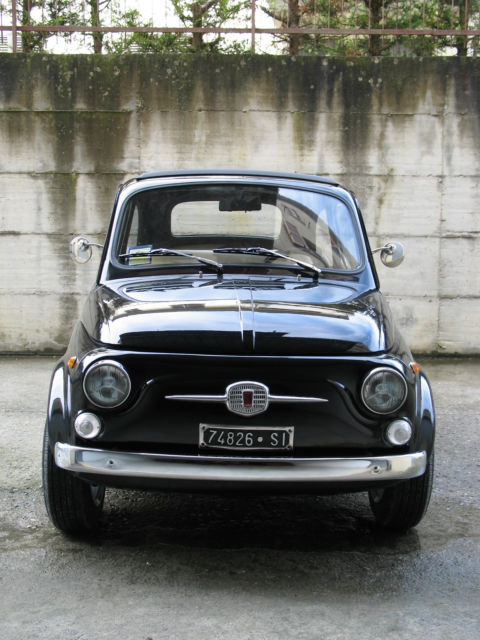 1967 fiat 500 110f model l luxury black