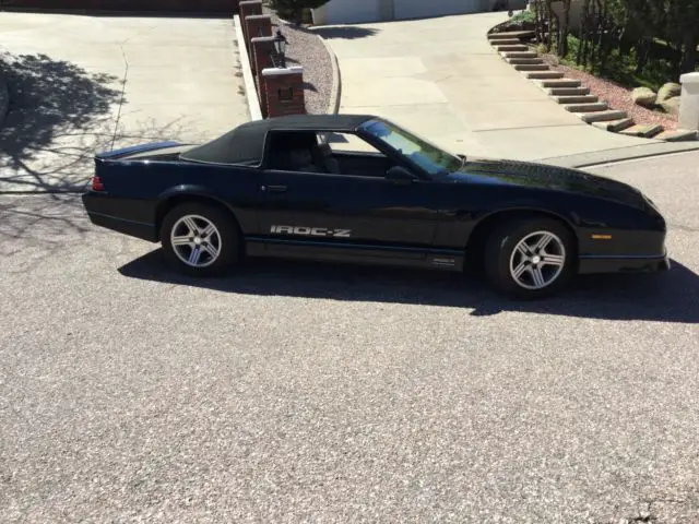 1988 chevy camaro iroc-z convertible 5 speed with a/c!!!!!