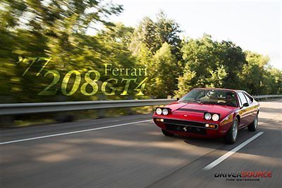 1977 ferrari 208 gt4 - very rare sibling of the 308 gt4 - exceptional condition!