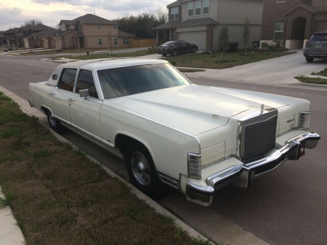 1978 lincoln continental w/ town car option, 7.5l 460 v8 with dual exhausts