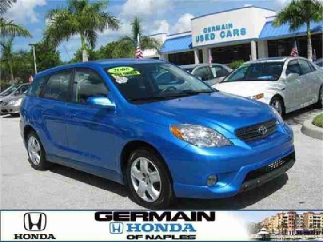 used 2008 toyota matrix matrix/xr hatchback, 53,414 miles in naples, fl