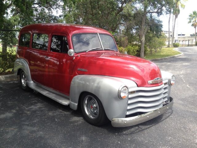 1950 chevy suburban street rod