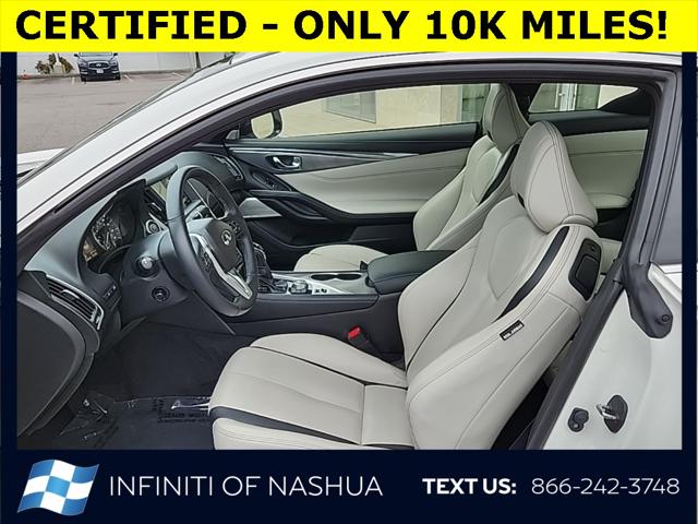 2022 infiniti q60 luxe awd