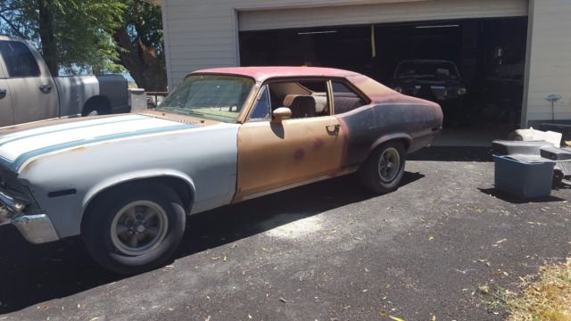 1972 chevy nova 3503spd manual trans runs