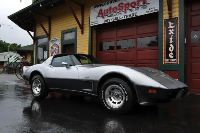 1978 chevrolet corvette 1978 l82 4 speed silver anniversary corvette! 55543 mile