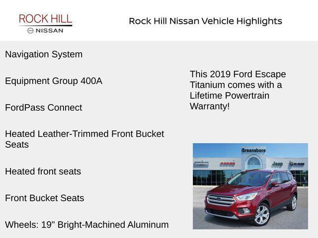 2019 ford escape titanium