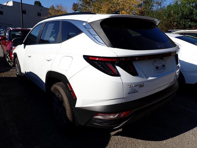 2022 hyundai tucson hybrid blue